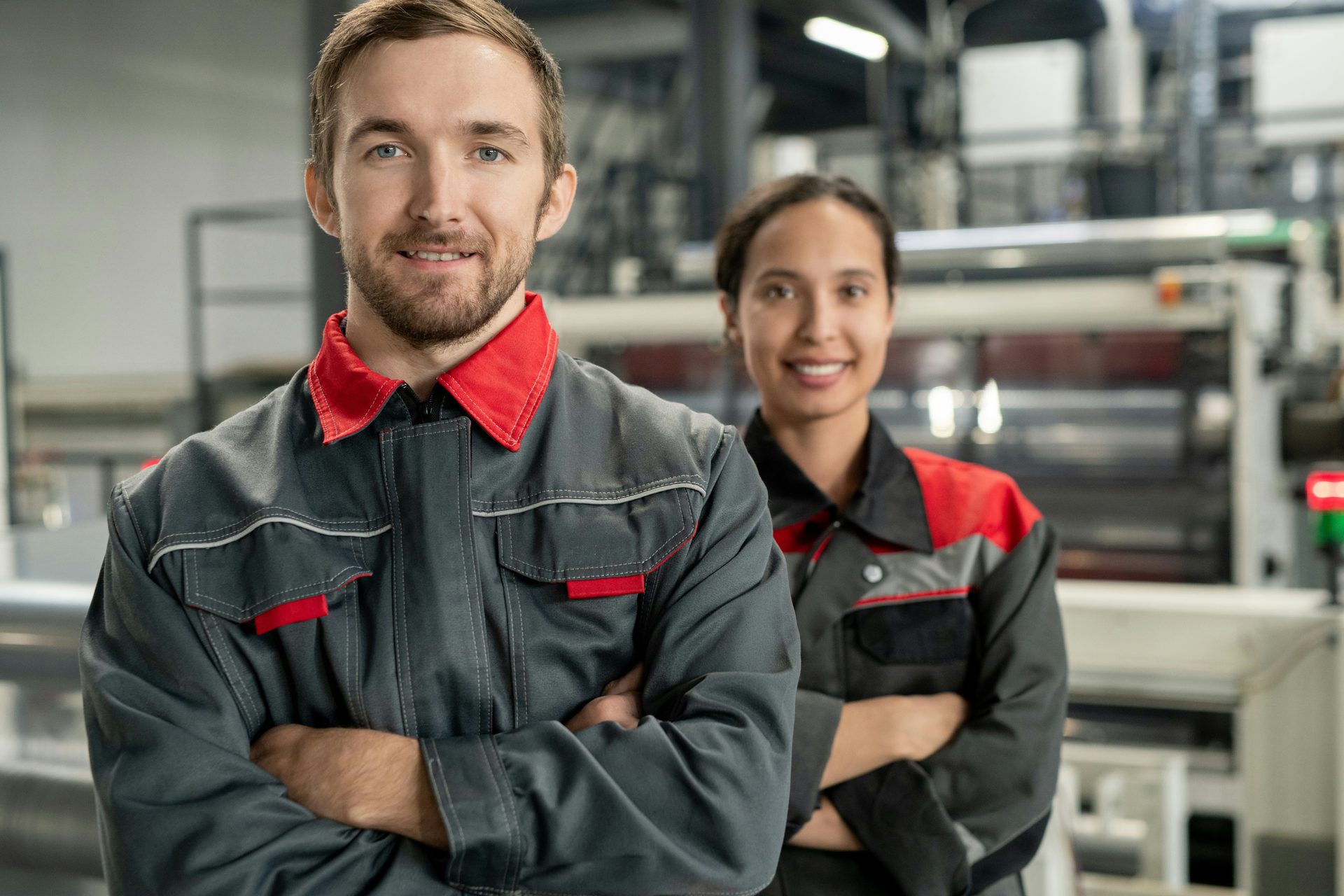 Factory and industrial uniforms